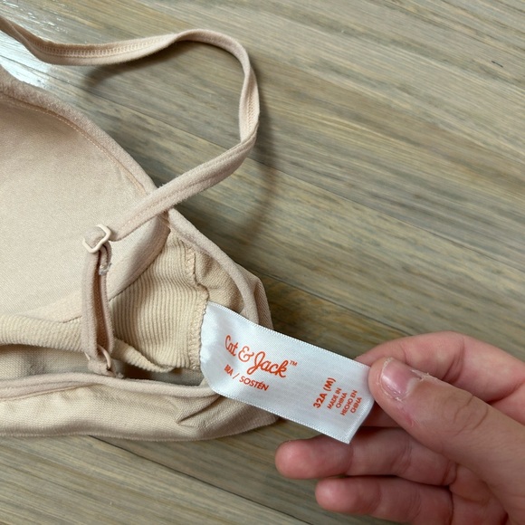 Cat and Jack Tan Padded Bra - Picture 3 of 3